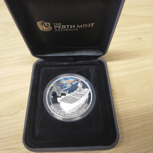 Australia 2010 Perth Mint Famous Naval Battles Set of 5 1oz Silver Coins
