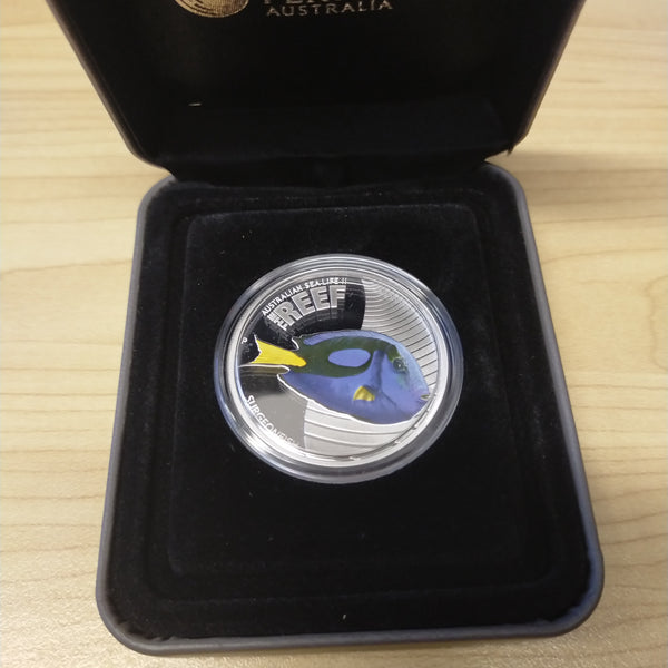 Australia 2011 Perth Mint Australian Sea Life The Reef Series 2 Set of 5 1/2oz Silver Coins