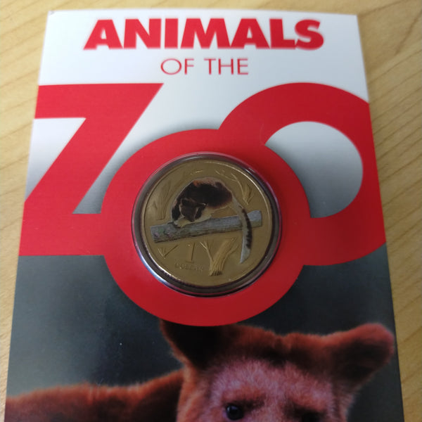 Australia 2012 Royal Australian Mint $1 Animals of the Zoo Set of 6 Coins