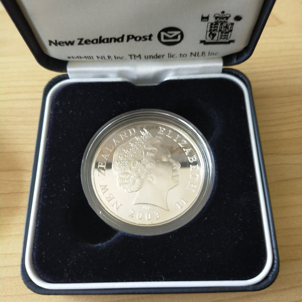 New Zealand 2003 Lord of the Rings The Ring of Power .925 Silver Proof Coin