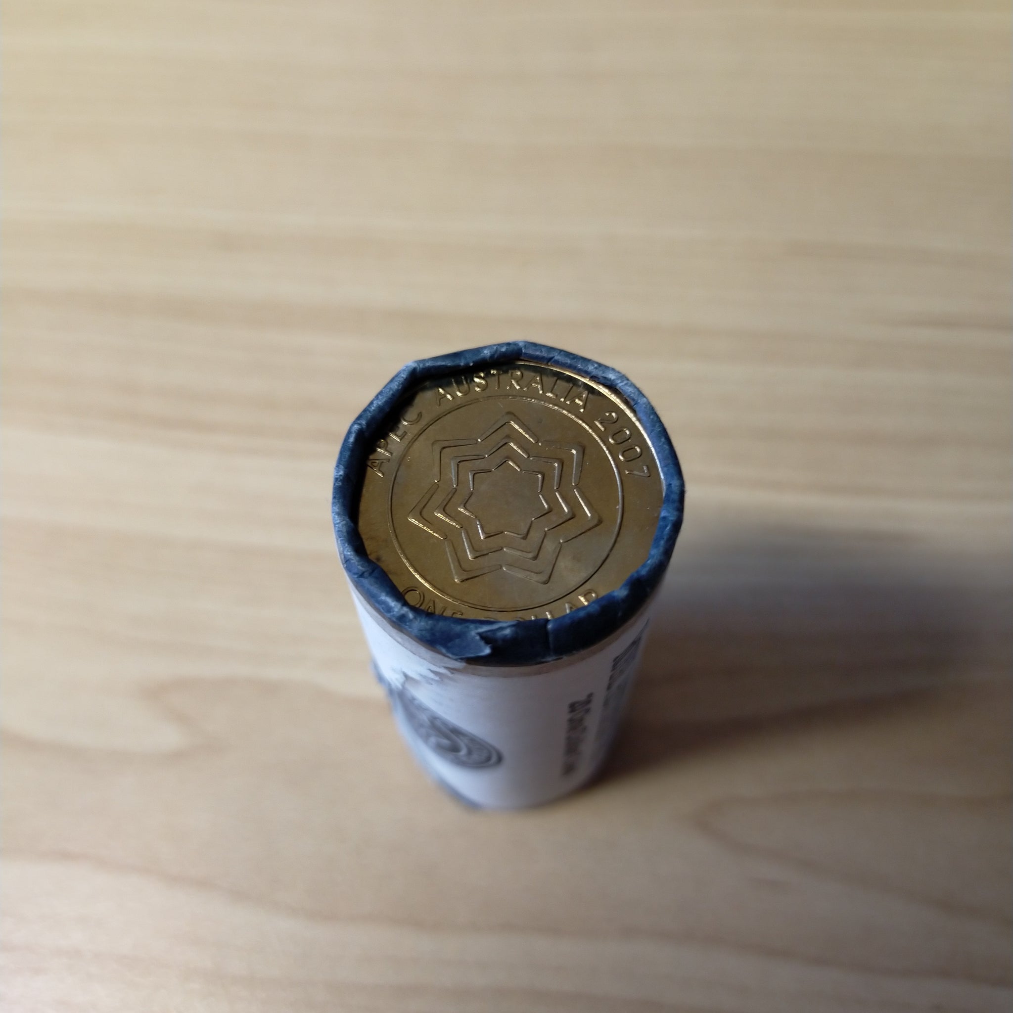Australia 2007 Royal Australian Mint $1 APEC Australia Uncirculated Coin RAM Mint Roll
