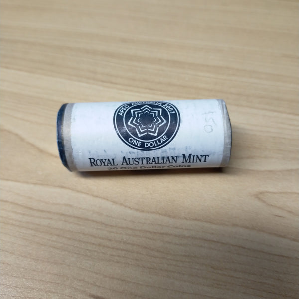 Australia 2007 Royal Australian Mint $1 APEC Australia Uncirculated Coin RAM Mint Roll