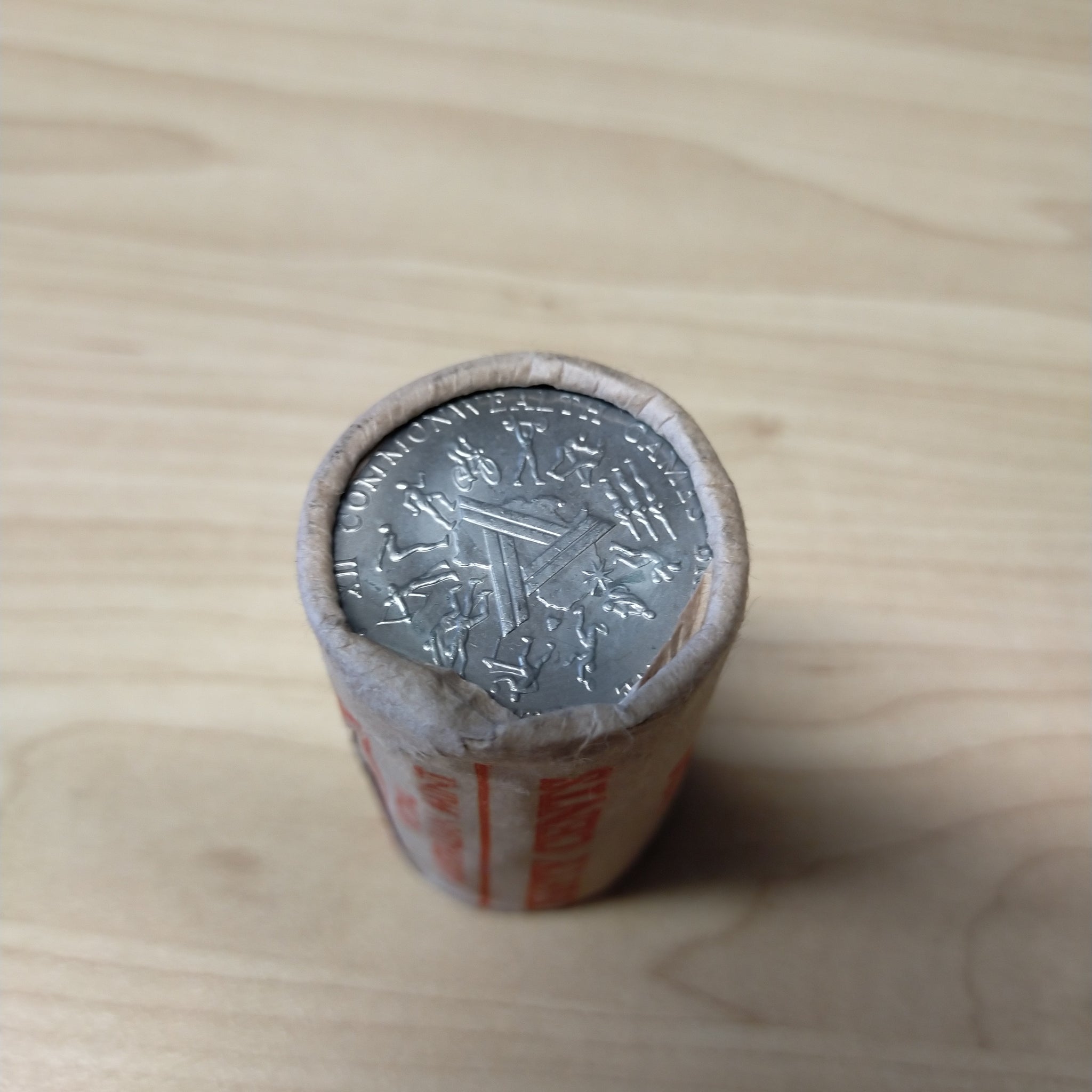 Australia 1982 Royal Australian Mint 50c Brisbane Commonwealth Games Uncirculated Coin Mint Roll
