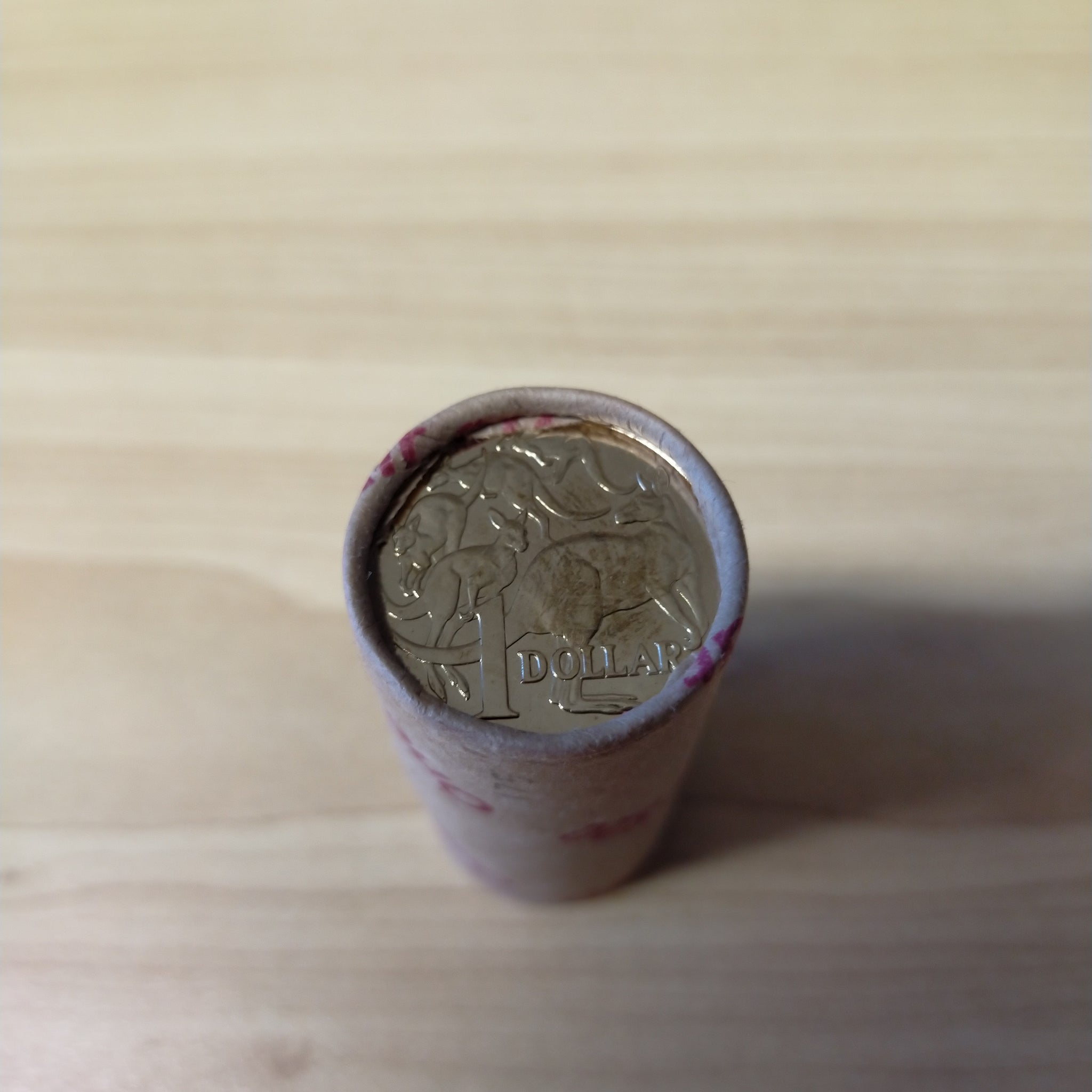 2014 Royal Australian Mint $1 One Dollar Mob of Roos Uncirculated Coin Mint Roll