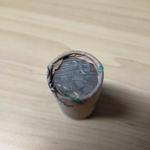 Australia 2014 Platypus 20c Uncirculated Coin Prosegur Mint Roll