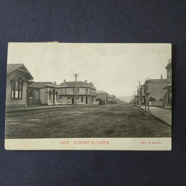 NZ New Zealand 1906 Postcard from Wanganui To Waverley, Postage Due