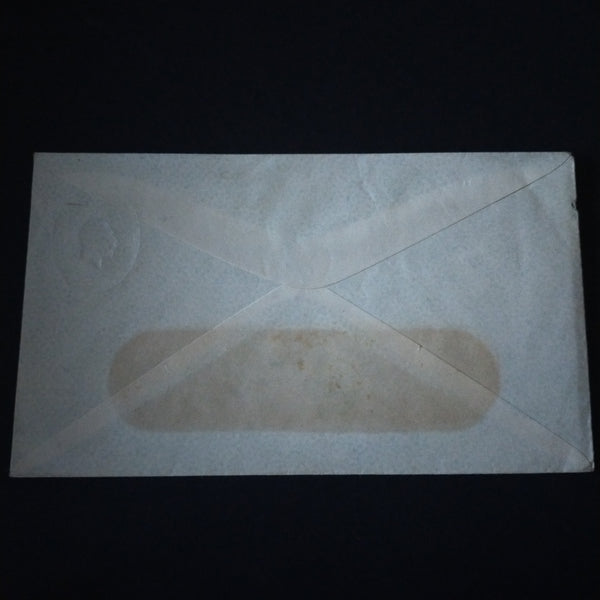 Australia 1936 Printed To Private Order Envelope Posted in Sydney Clear Panel Envelope