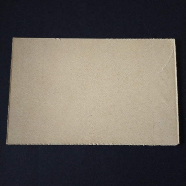 Australia Vintage Postal Card 1d Kangaroo Stamp Rough Edges