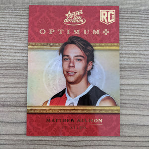 2021 AFL Select Optimum Plus Parallel RC Matthew Allison St Kilda