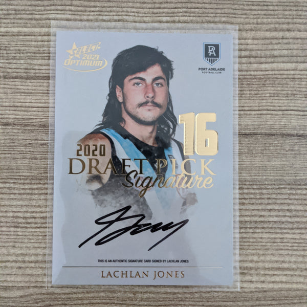 2021 AFL Select Optimum DPS Gold Lachlan Jones Port Adelaide