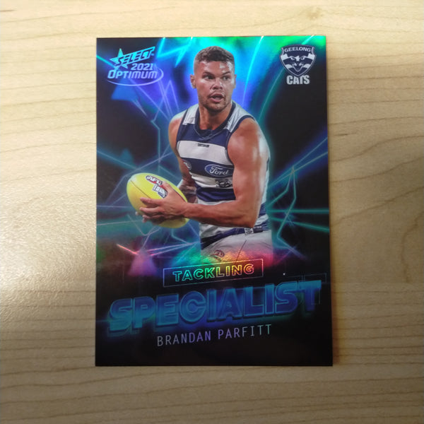 2021 AFL Optimum Specialist Brandan Parfitt Geelong No.21/80