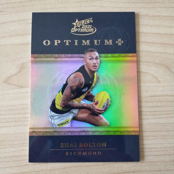 2021 AFL Select Optimum Plus Parallel Shai Bolton Richmond No.063/115