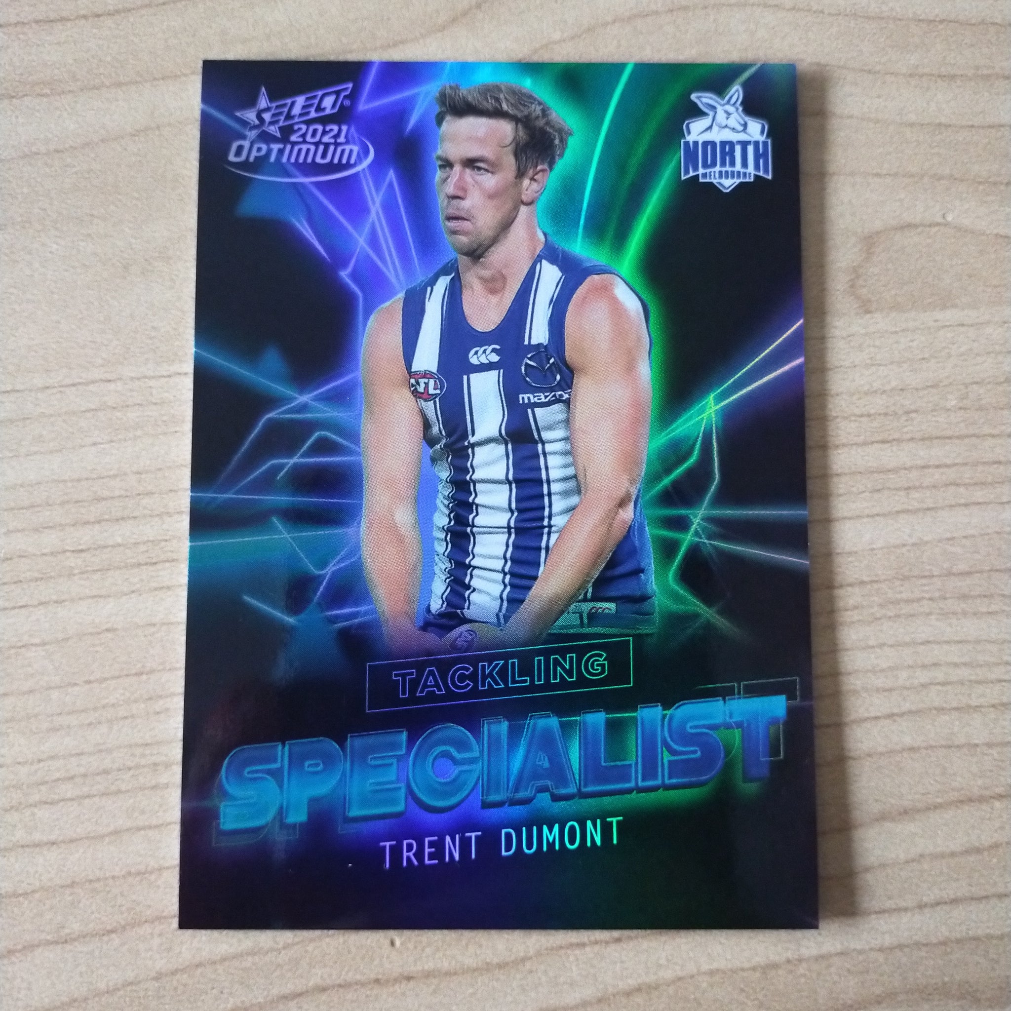 2021 AFL Select Optimum Specialist Trent Dumont North Melbourne No.07/80