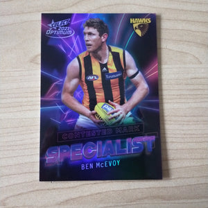 2021 AFL Select Optimum Specialist Ben McEvoy Hawthorn No.11/80