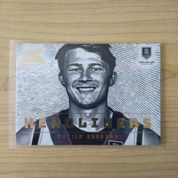 2021 AFL Optimum Headliners Xavier Duursma Port Adelaide No.08/95