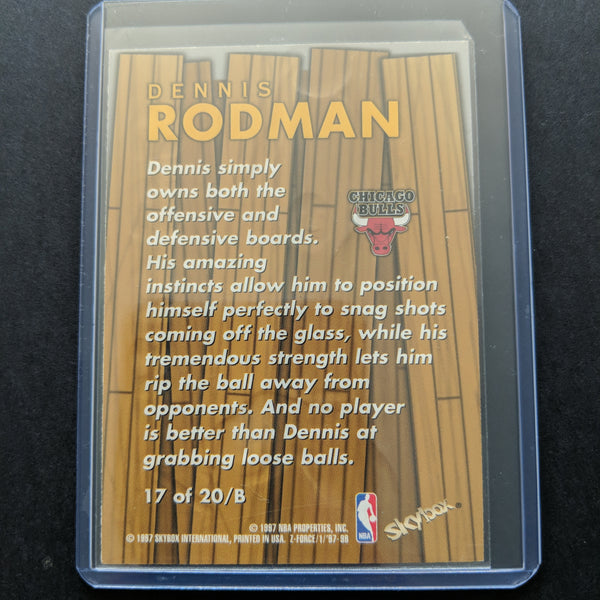 1997 Skybox Z Force Dennis Rodman