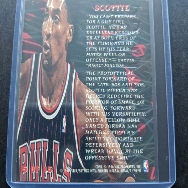 1996-97 Fleer Metal Scottie Pippen