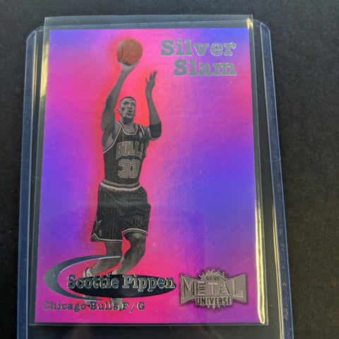 1997-98 Skybox Metal Universe Scottie Pippen NBA Basketball Card