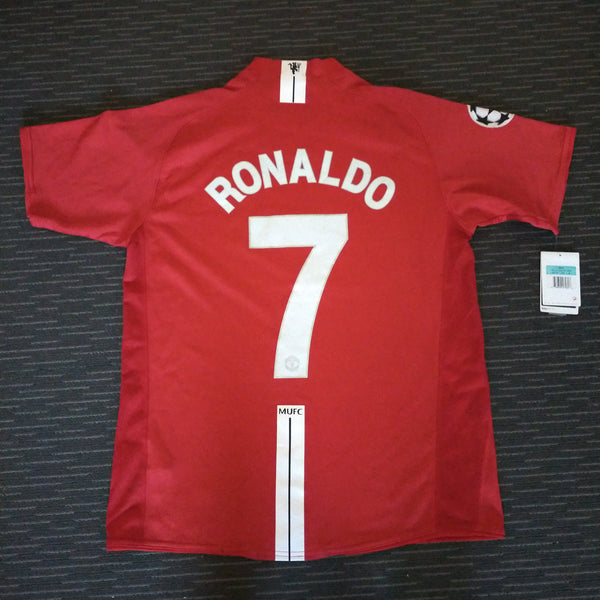 Size M Manchester United Football Home Jersey Signed By Team With Tags On and Certificate of Authenticity