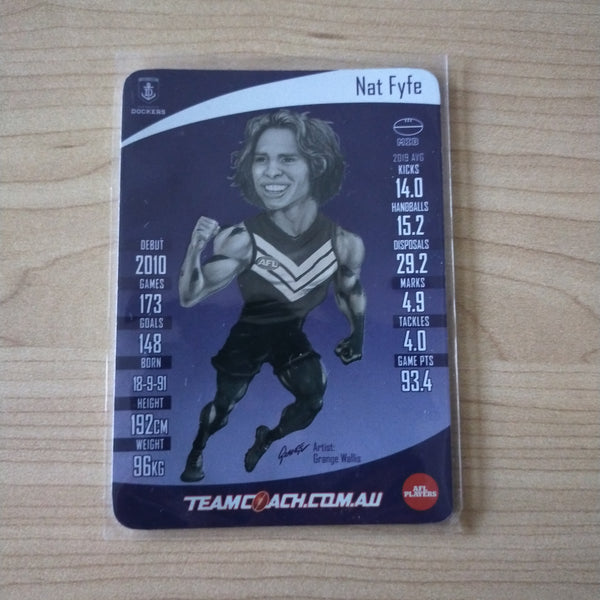 2020 Teamcoach Star Wildcard Nat Fyfe Fremantle