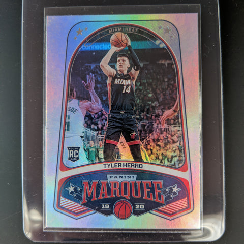 2019-20 Panini Marquee rookie card Tyler Herro
