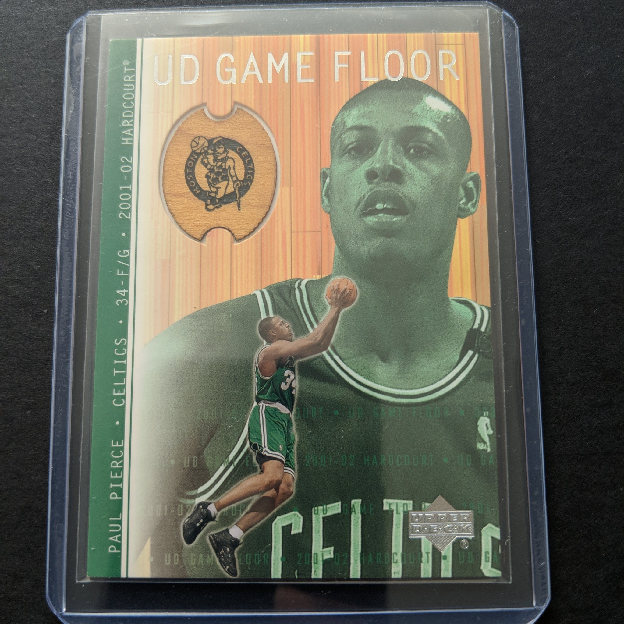 2001-02 Upper Deck game floor Paul Peirce