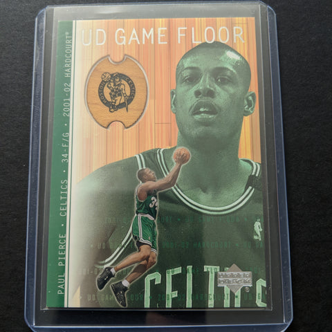 2001-02 Upper Deck game floor Paul Peirce