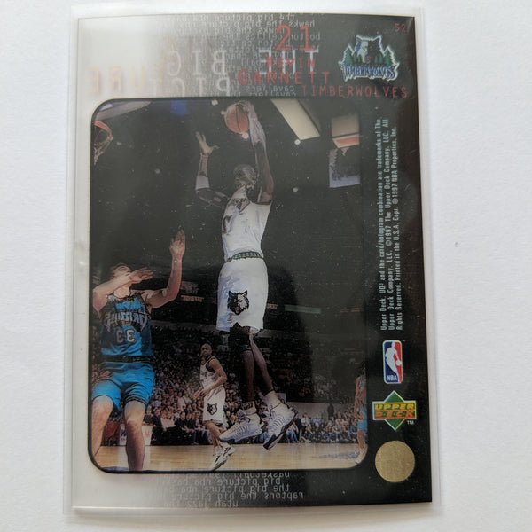 1997 Upper Deck The Big Picture Kevin Garnett