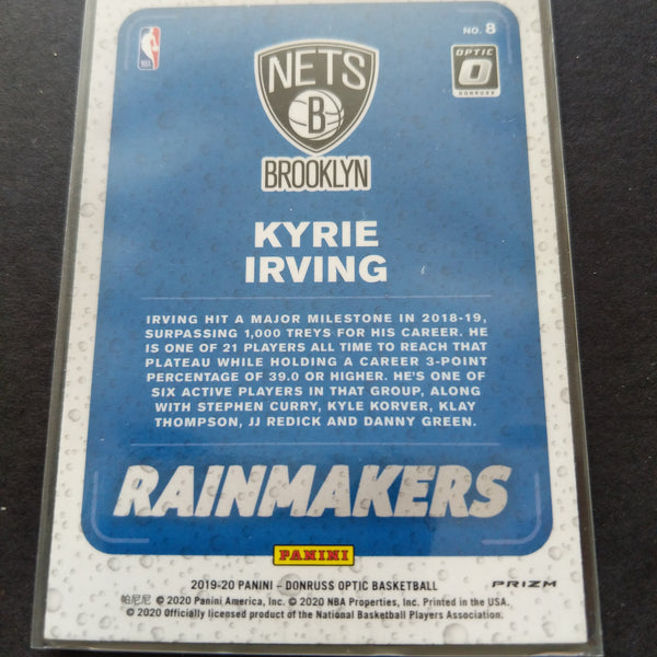 2019-20 NBA Panini Donruss Optic Kyrie Irving Basketball Card