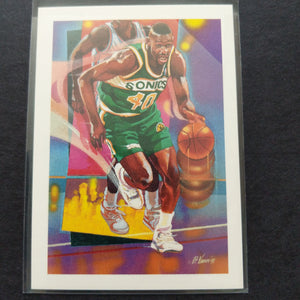 Basketball 1991 NBA Hoops Shawn Kemp