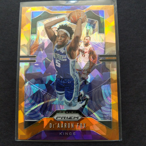 2019-20 NBA Panini Prizm DeAaron Fox Basketball Card