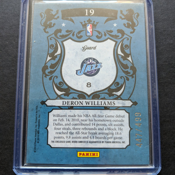 2010 Panini Crown Royale Deron Williams