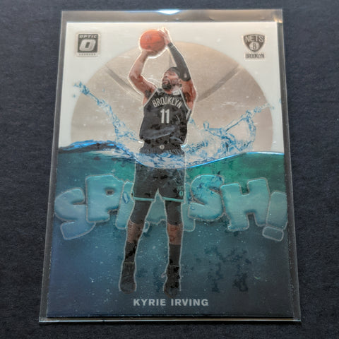 2019-20 NBA Panini Donruss Optic Splash Kyrie Irving Basketball Card