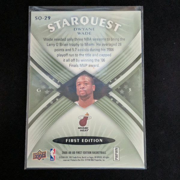 2008-09 Upper Deck starquest Dwayne Wade