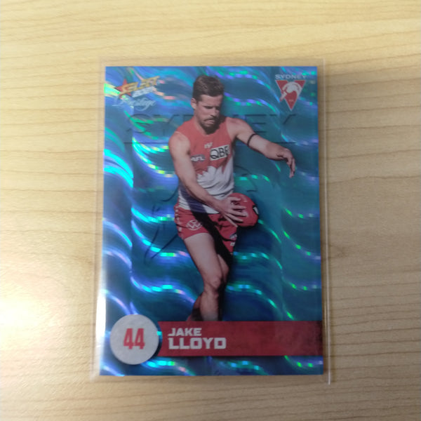 2021 AFL Select Prestige Blue Parallel Jake Lloyd No.006/125