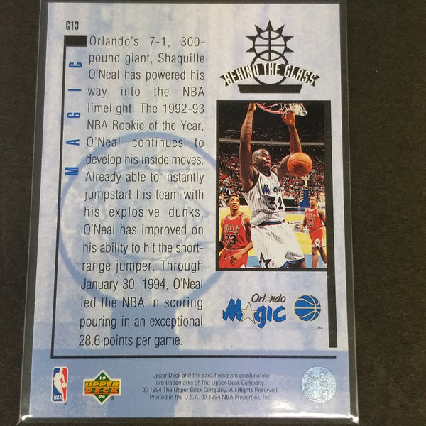 1994 Upper Deck Shaquille O'Neal NBA Basketball Card