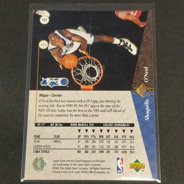 1995 Upper Deck Shaquille O'Neal NBA Basketball Card