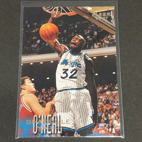 1996-97 Fleer Skybox Shaquille O'Neal NBA Basketball Card