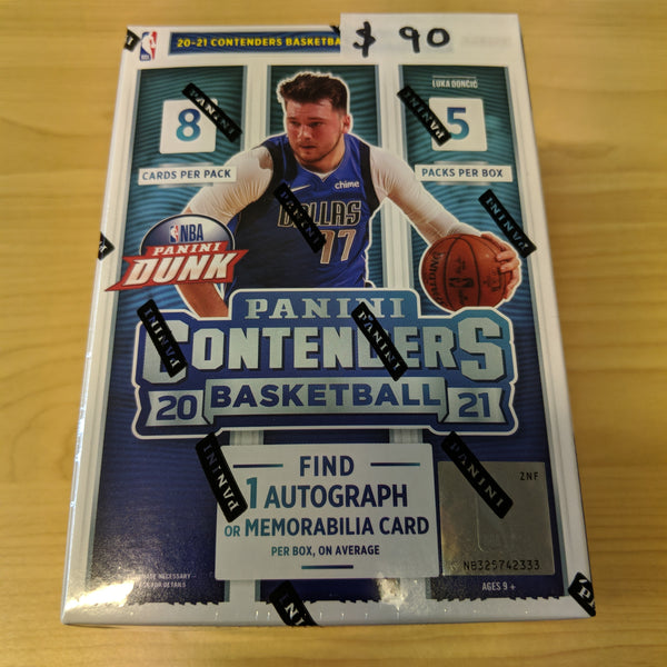 2020-21 Panini Dunk Contenders Basketball sealed