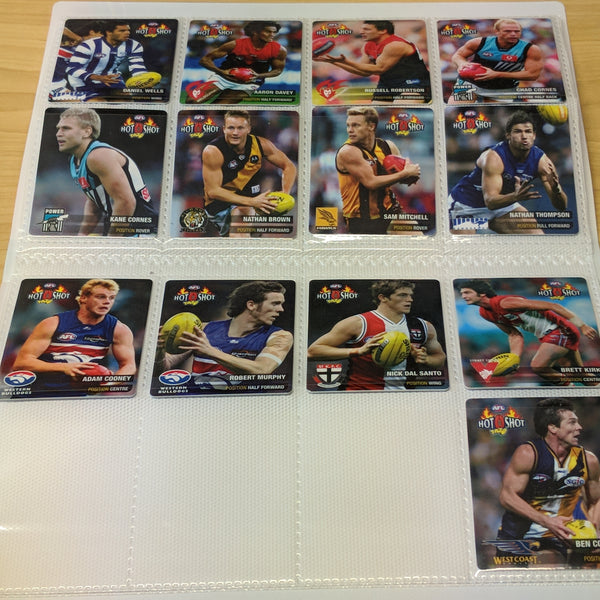 2007 AFL Footy Tazo Premiership Season Presentation Folder