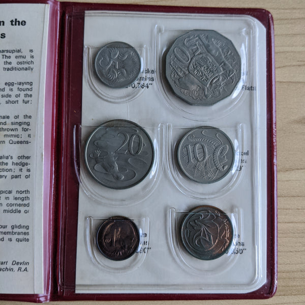 Australia 1973 Royal Australian Mint Uncirculated Coin Set