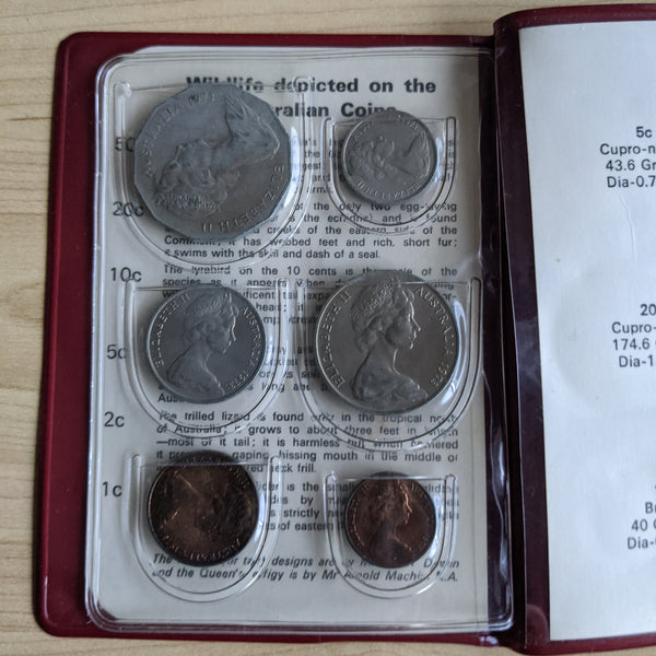 Australia 1973 Royal Australian Mint Uncirculated Coin Set