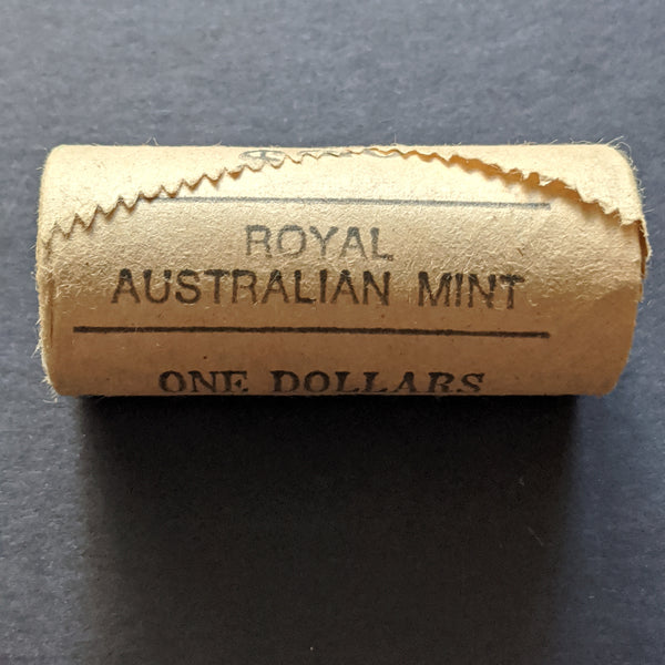 Australia 1986 Royal Australian Mint $1 Year of Peace Mint Roll