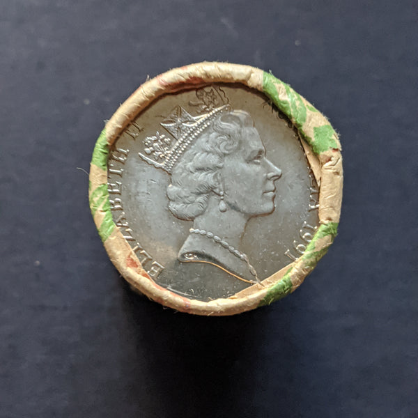 Australia 1991 Royal Australian Mint Fifty Cents 50c Armourguard Coin Roll