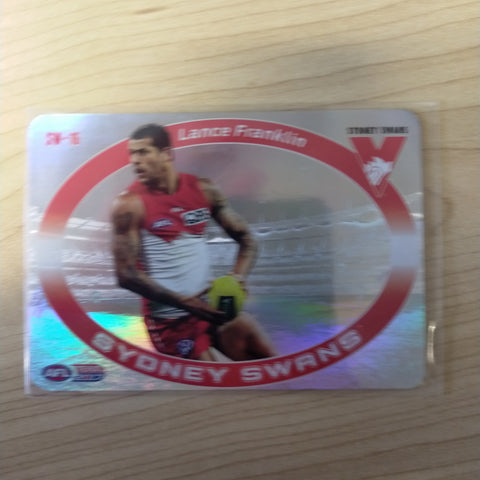 2017 AFL Teamcoach Star Wildcard Lance Franklin Sydney Swans SW-16