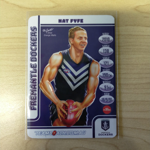 2018 Teamcoach Star Wildcard Nat Fyfe Fremantle SW-06