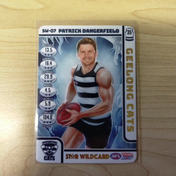 2018 Teamcoach Star Wildcard Patrick Dangerfield Geelong SW-07