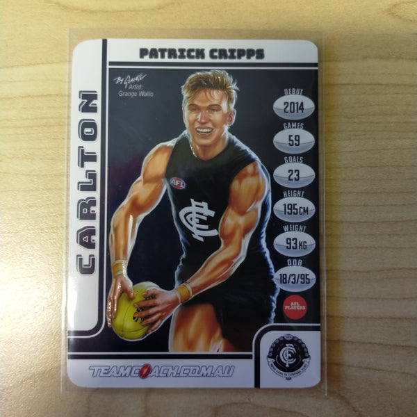 2018 Teamcoach Star Wildcard Patrick Cripps Carlton SW-03