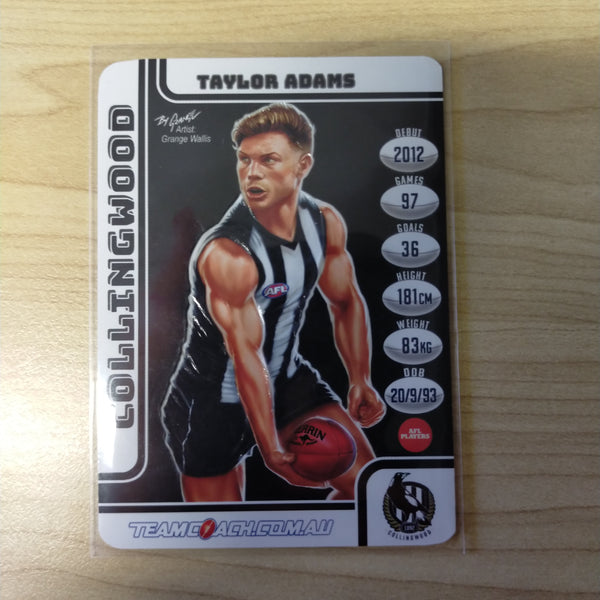 2018 Teamcoach Star Wildcard Taylor Adams Collingwood SW-04