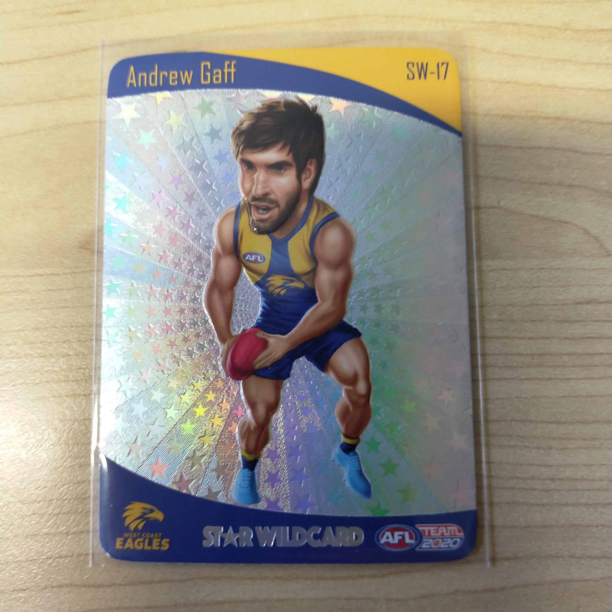 2020 Teamcoach Star Wildcard Andrew Gaff West Coast SW-17